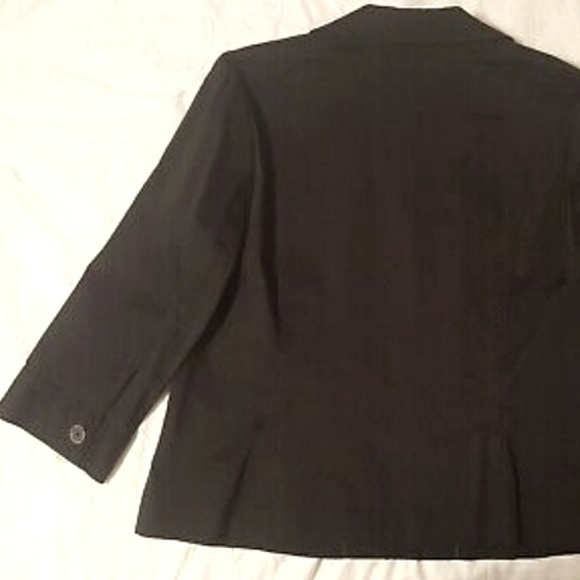 Jones New York Black Stretch Blazer L/XL - Picture 2 of 9